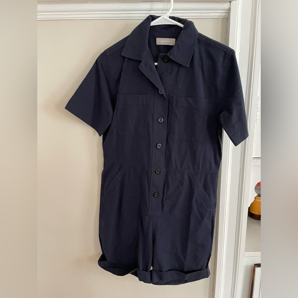 Everlane shorts romper. Brand new, never worn
